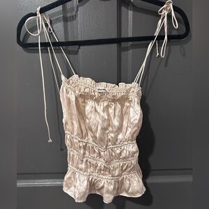 Reformation Silk Top